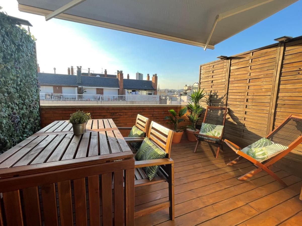 Barcelona Penthouse Private Terrace Sustainable Stay Keyless Access Exterior photo