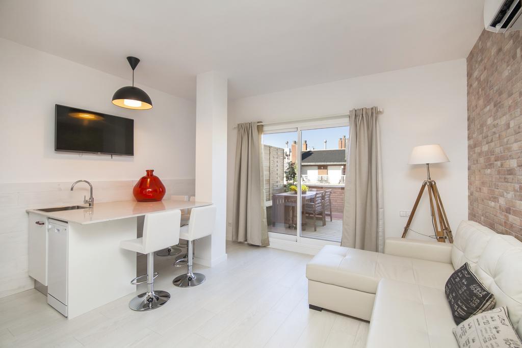 Barcelona Penthouse Private Terrace Sustainable Stay Keyless Access Exterior photo